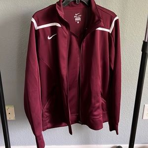 Nike Zip-Up jacket maroon